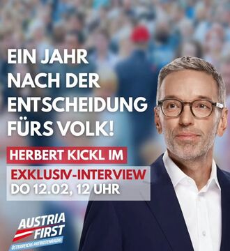 Vor genau einem Jahr hat FPÖ-Obmann Herbert Kickl eine wegweisende Entscheidung getroffen: gegen den Bundeskanzler-Posten und fü...