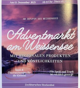 ✨ Adventmarkt am Weissensee der Zechburschen Stockenboi✨