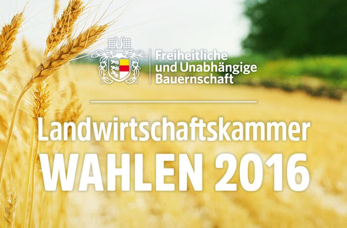 Wahl zur Vollversammlung der Landwirtschaftskammer