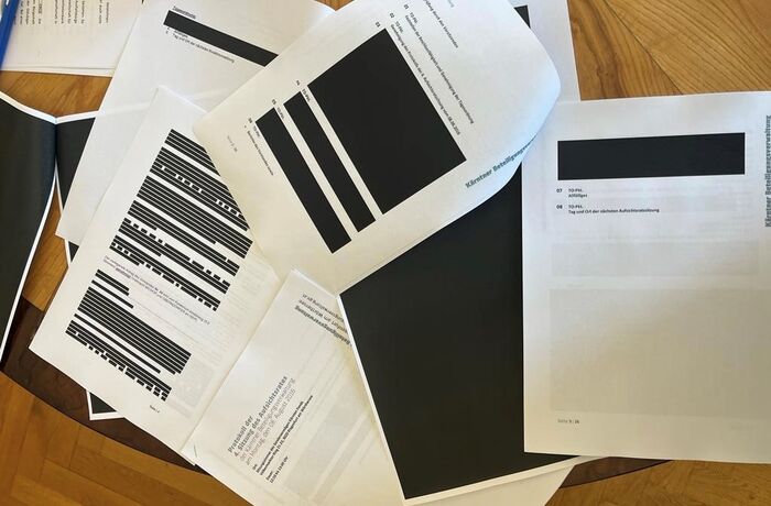 Hypo-U-Ausschuss: Phantom geistert in der Landesregierung und schwärzt Akten