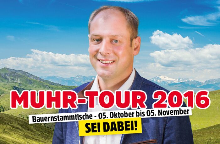 "Muhr-Tour 2016" - Bauernstammtisch Gurktal